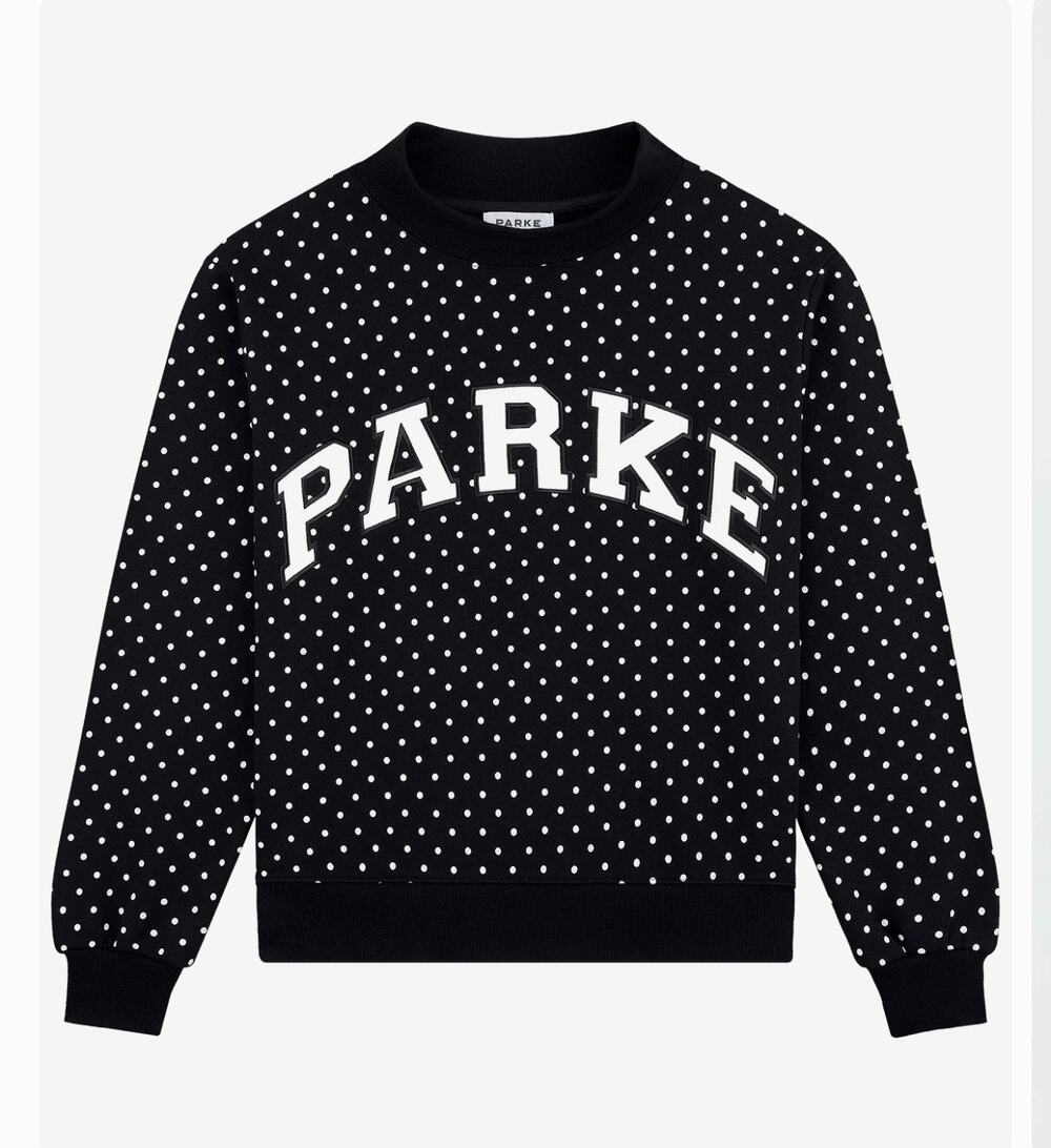 L/XL PARKE Polka Dot *Heritage Mockneck